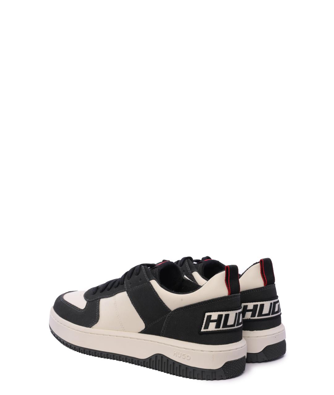 HUGO Мульти кожаные низкие кроссовки / кеды, фото 3