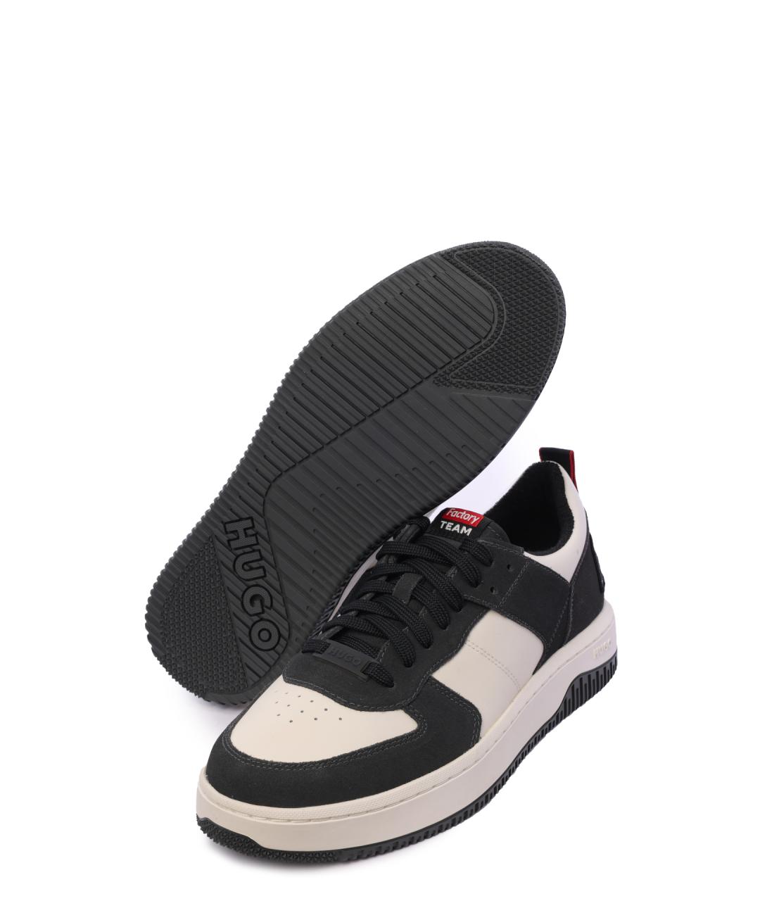 HUGO Мульти кожаные низкие кроссовки / кеды, фото 5