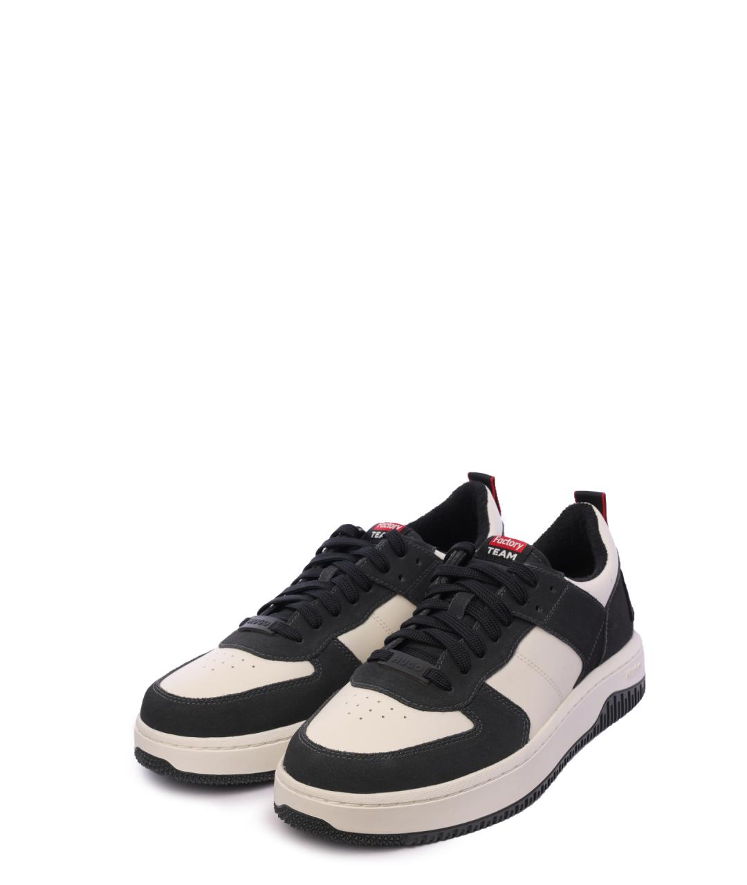 HUGO Мульти кожаные низкие кроссовки / кеды, фото 2