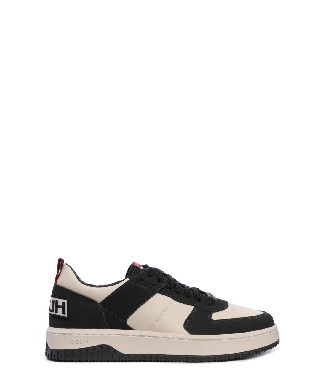 HUGO Мульти кожаные низкие кроссовки / кеды, фото 1