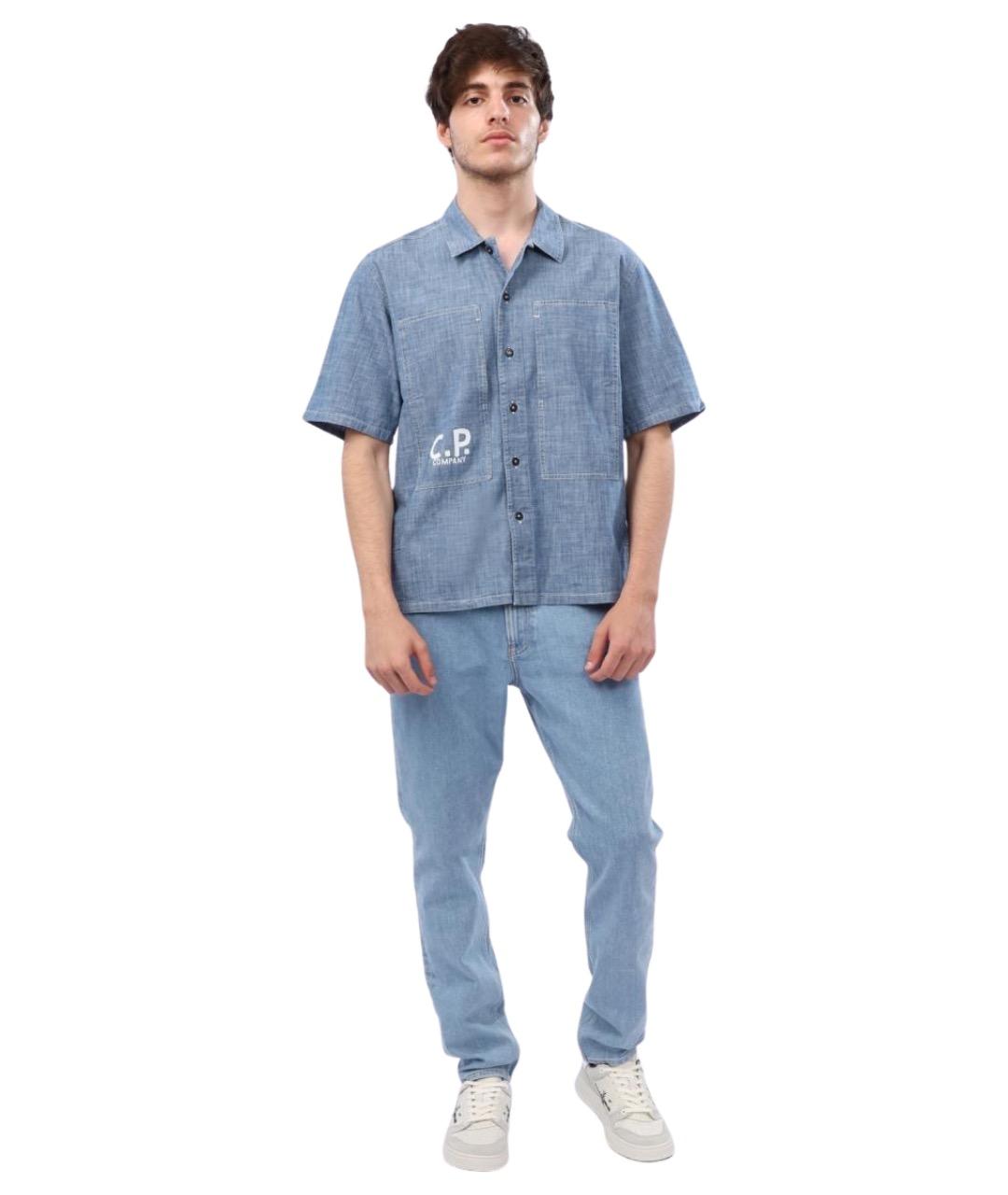 CP COMPANY Хлопковая кэжуал рубашка, фото 1