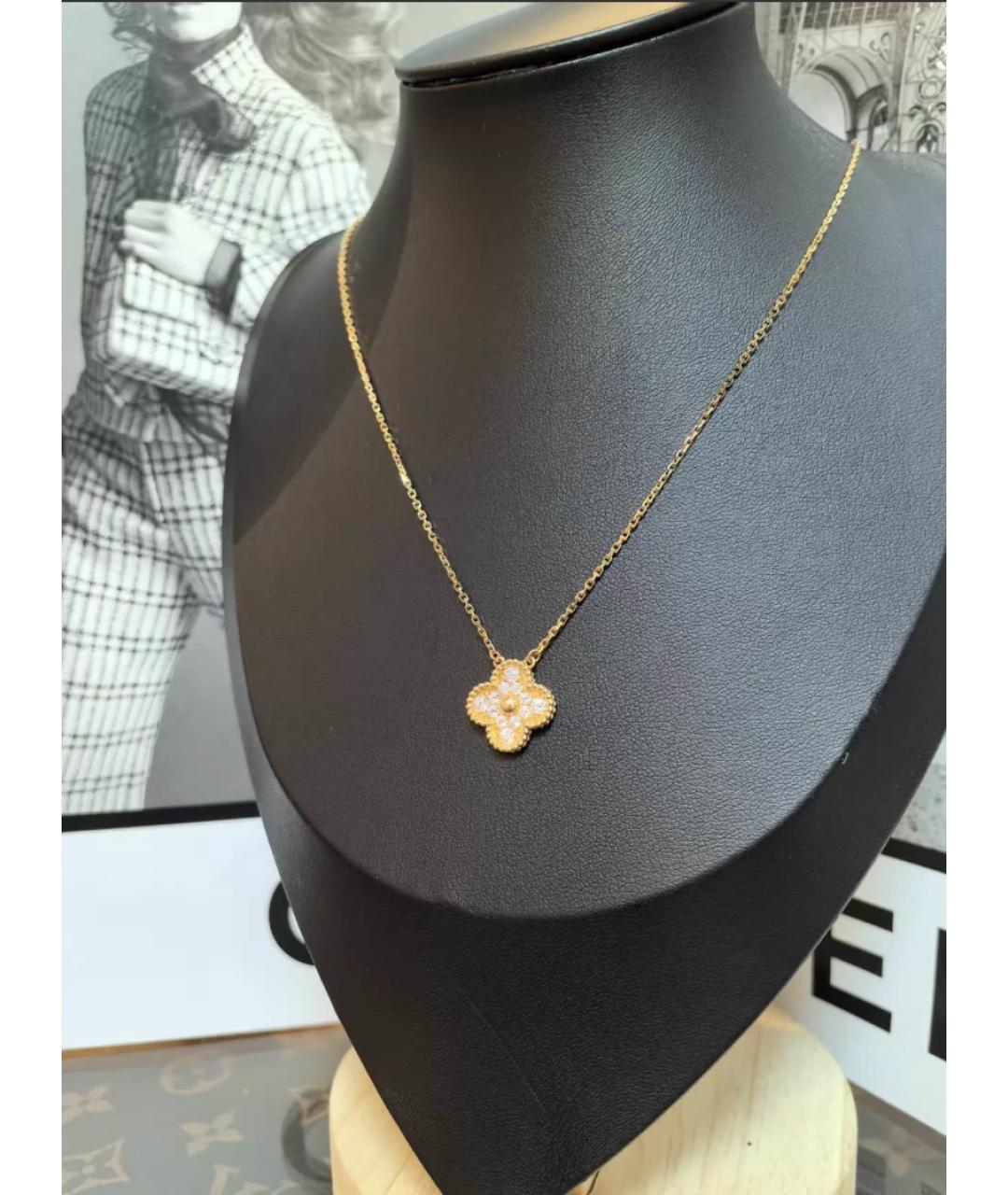 VAN CLEEF & ARPELS Золотое колье из желтого золота, фото 3