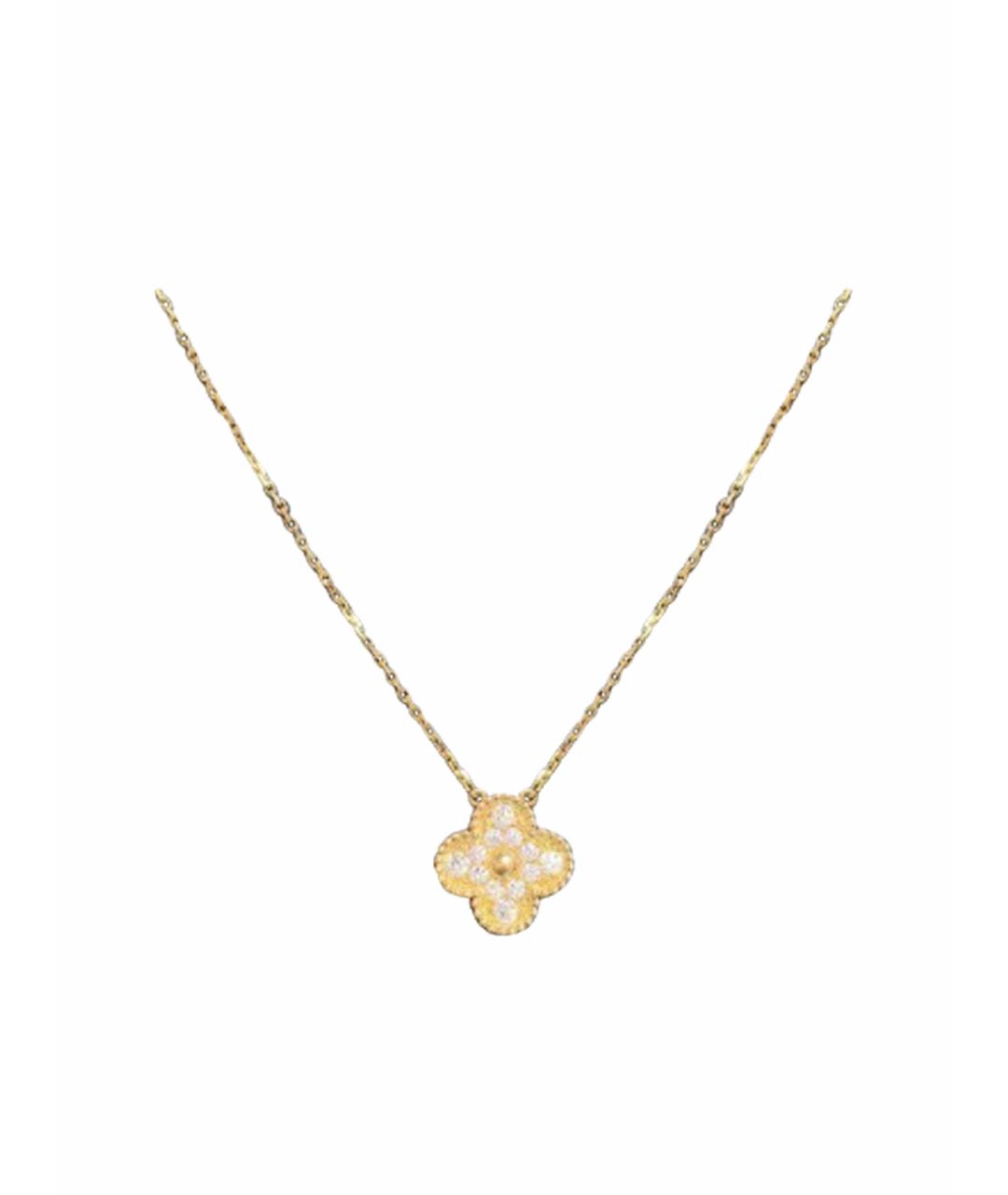 VAN CLEEF & ARPELS Золотое колье из желтого золота, фото 1