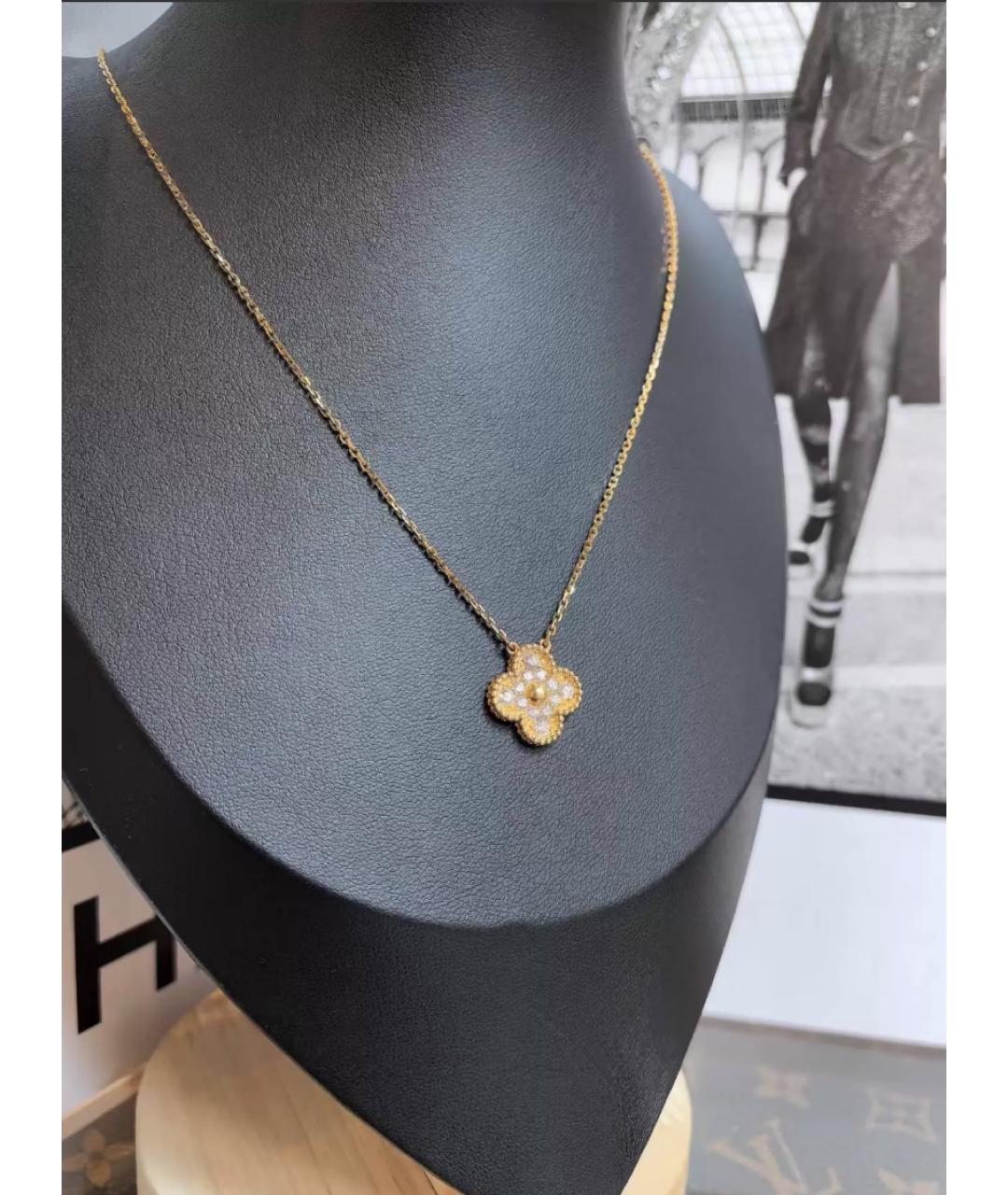 VAN CLEEF & ARPELS Золотое колье из желтого золота, фото 2