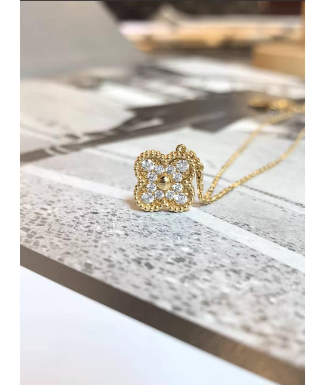 VAN CLEEF & ARPELS Золотое колье из желтого золота, фото 4