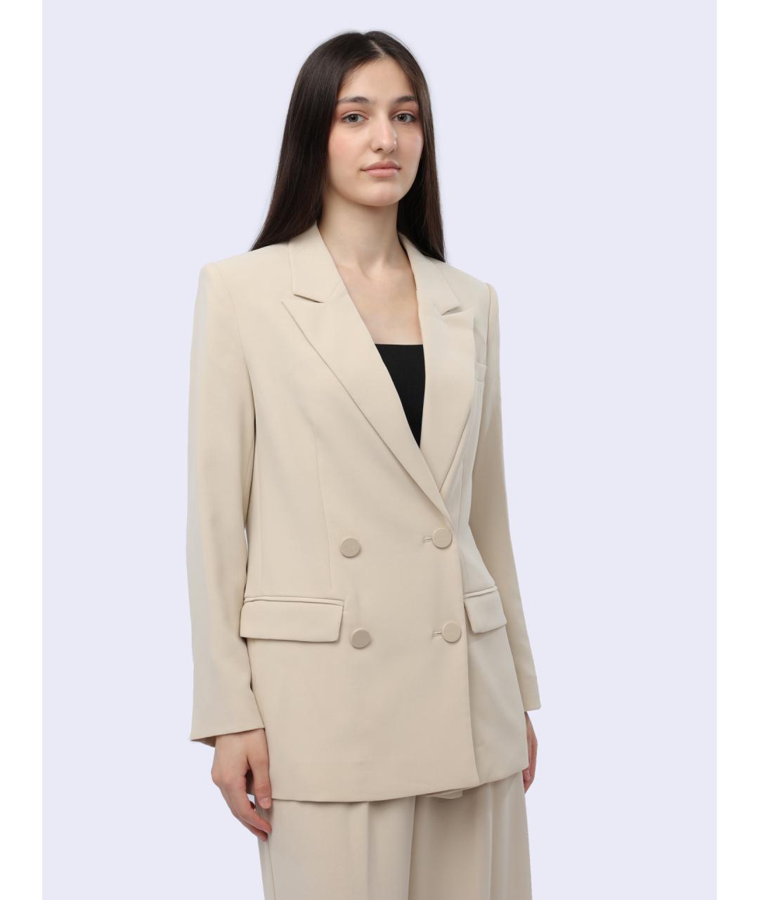 ARMANI EXCHANGE Бежевый жакет/пиджак, фото 5