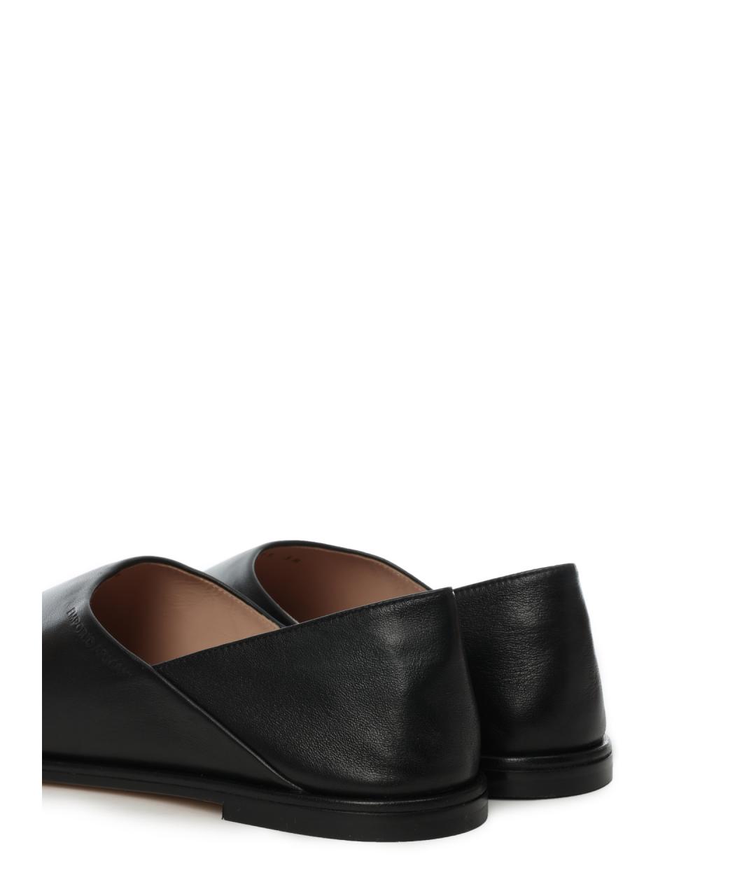 EMPORIO ARMANI Кожаные балетки, фото 6