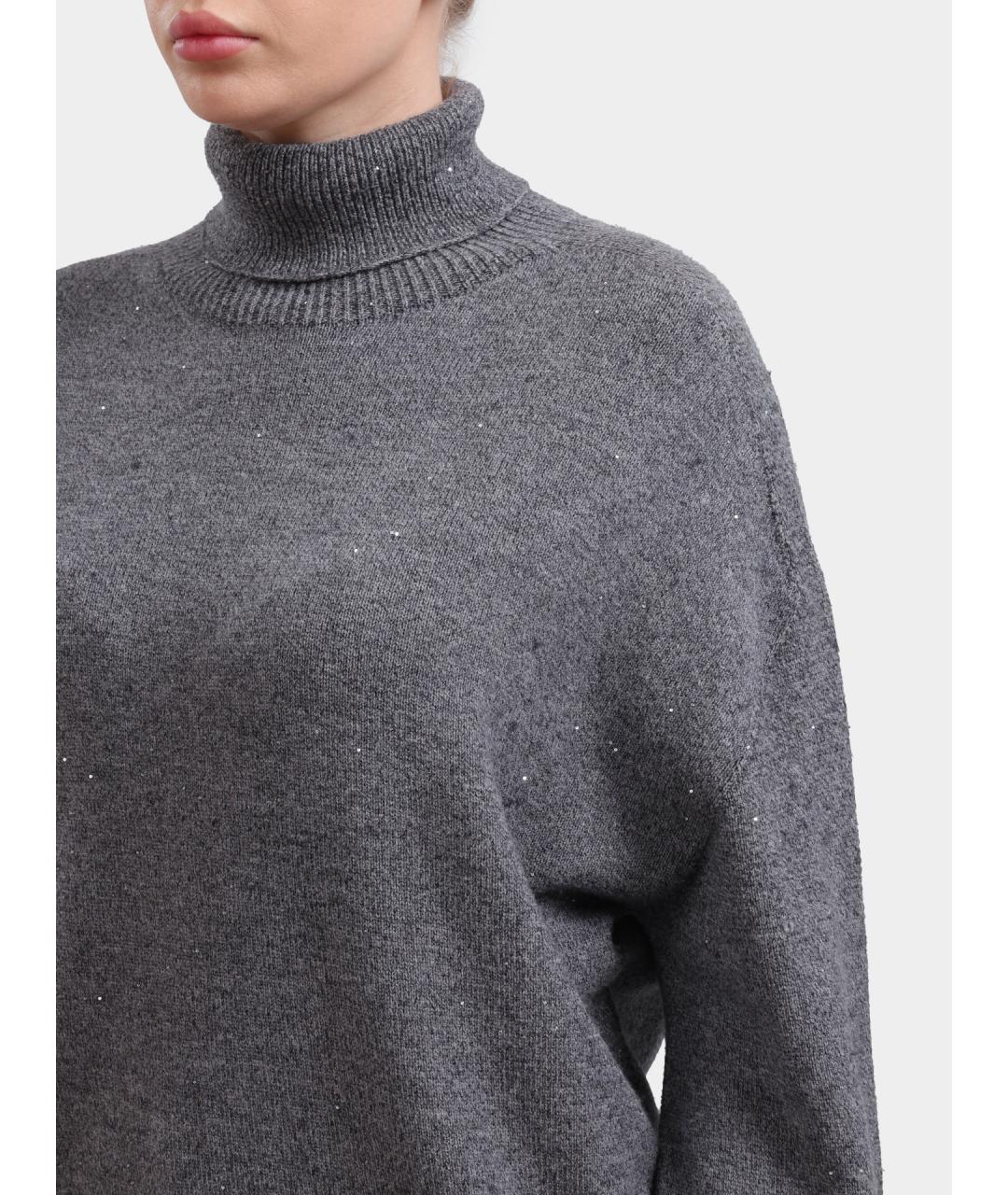 LIU JO Серый джемпер / свитер, фото 4