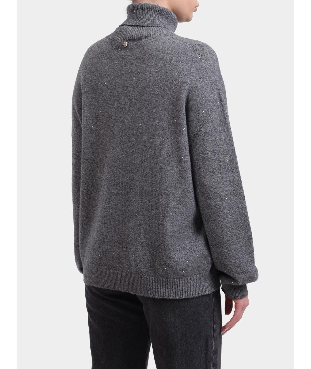 LIU JO Серый джемпер / свитер, фото 5