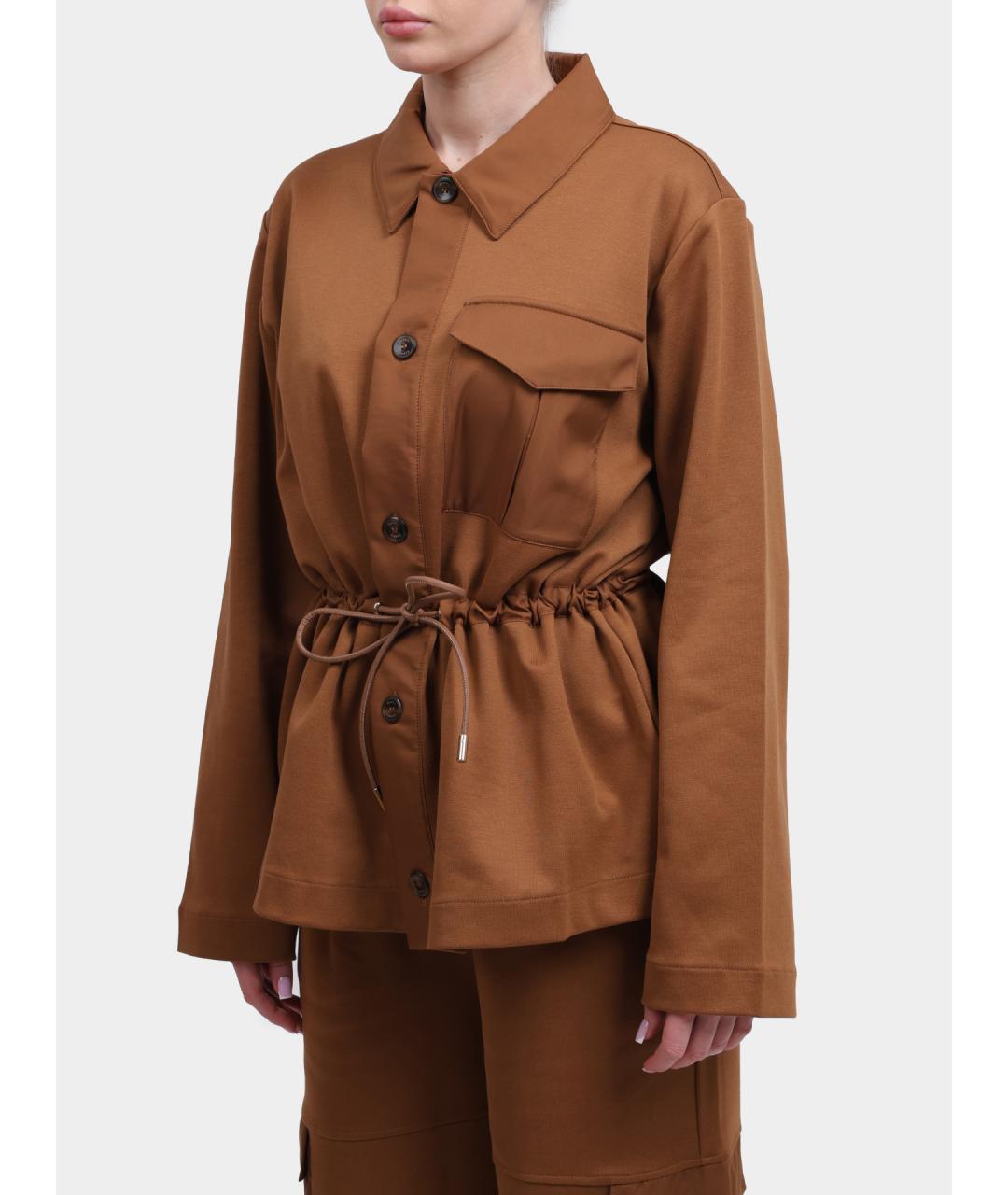 HERNO Коричневая рубашка, фото 3