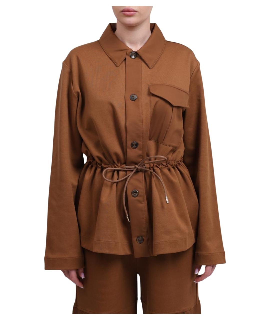 HERNO Коричневая рубашка, фото 1