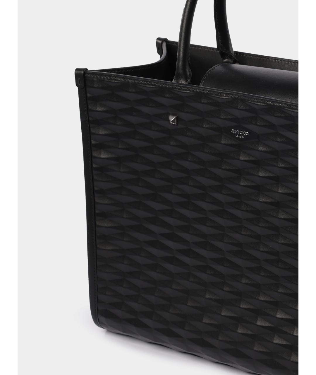 JIMMY CHOO Черная сумка тоут, фото 4