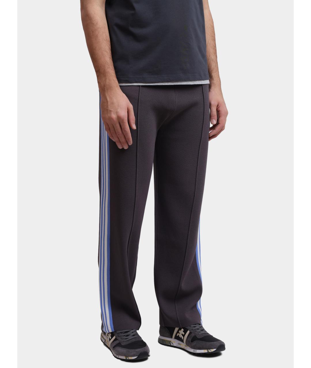 AUTRY Серые повседневные брюки, фото 3