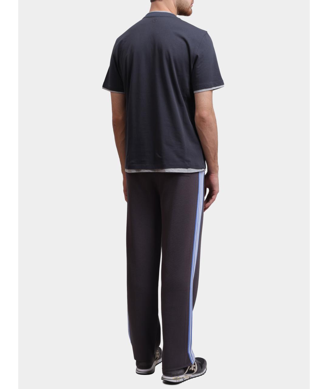 AUTRY Серые повседневные брюки, фото 5