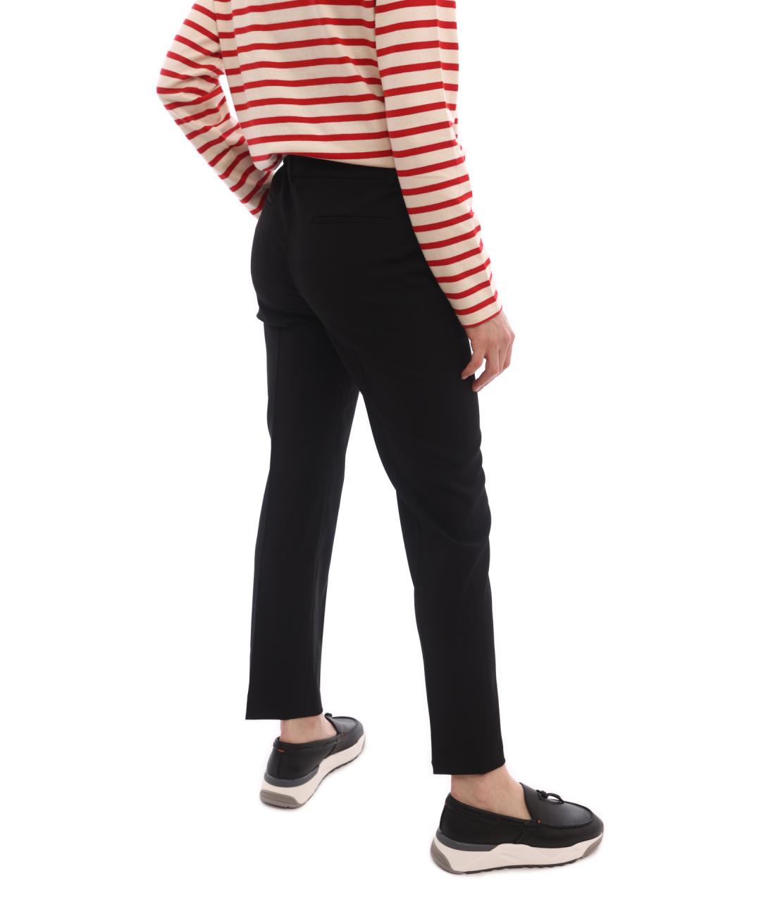 VALENTINO Черные прямые брюки, фото 4