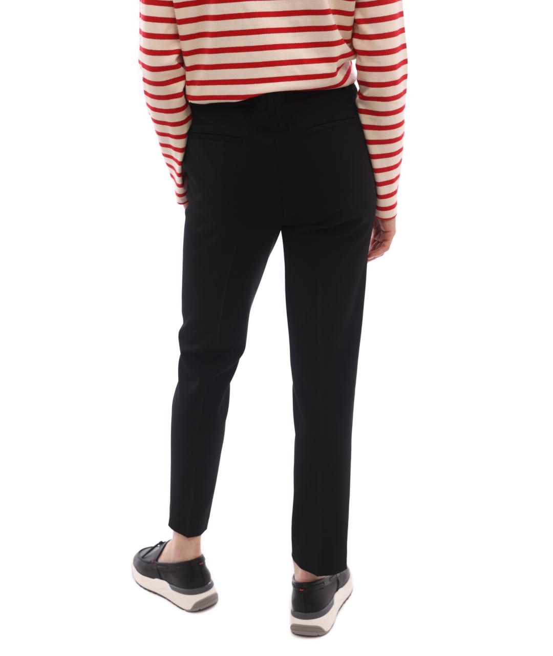 VALENTINO Черные прямые брюки, фото 3