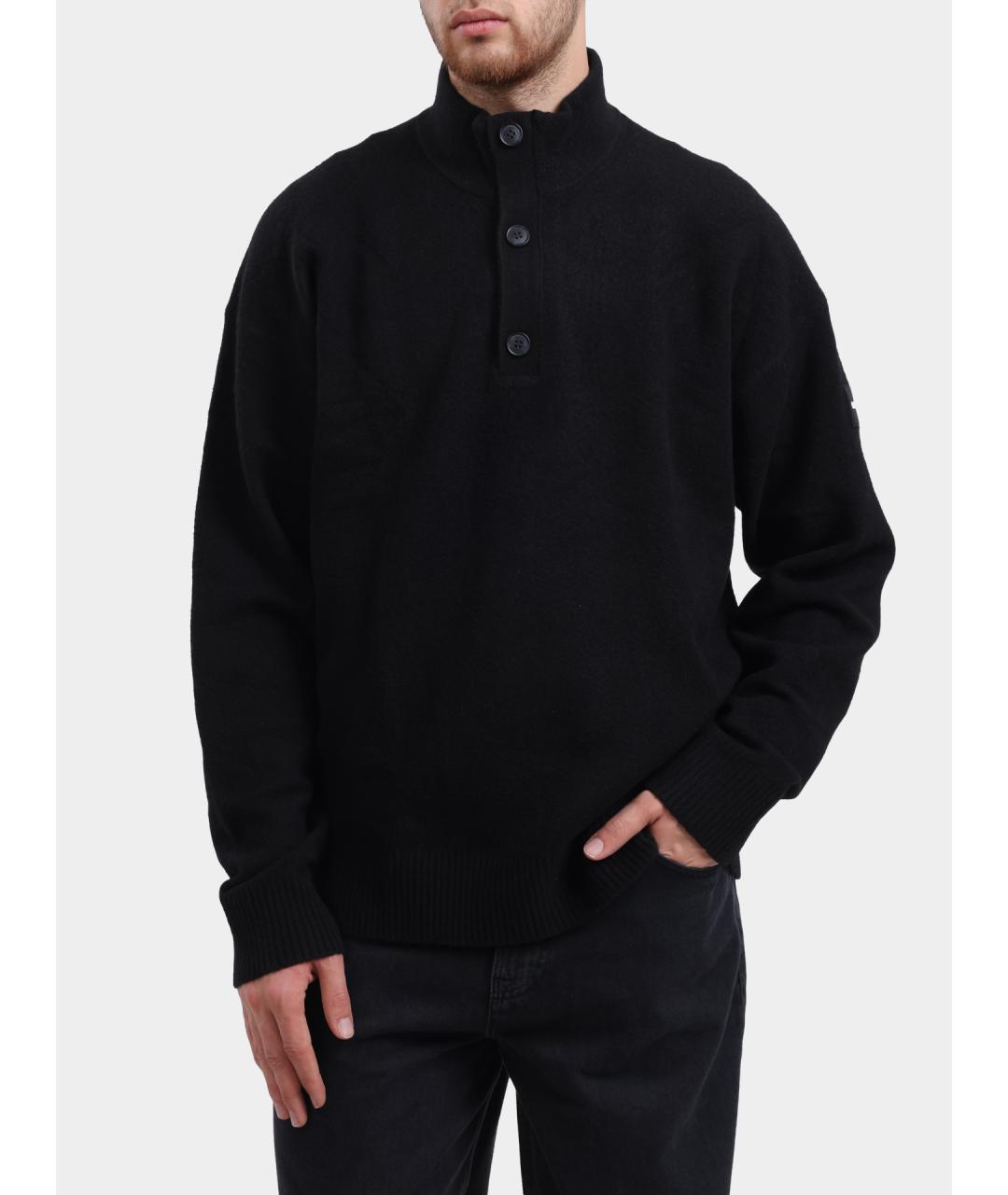 CALVIN KLEIN Черный джемпер / свитер, фото 6