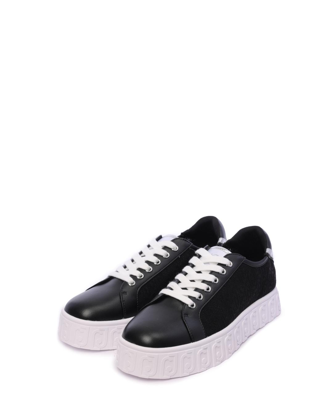 LIU JO Черные кеды, фото 2