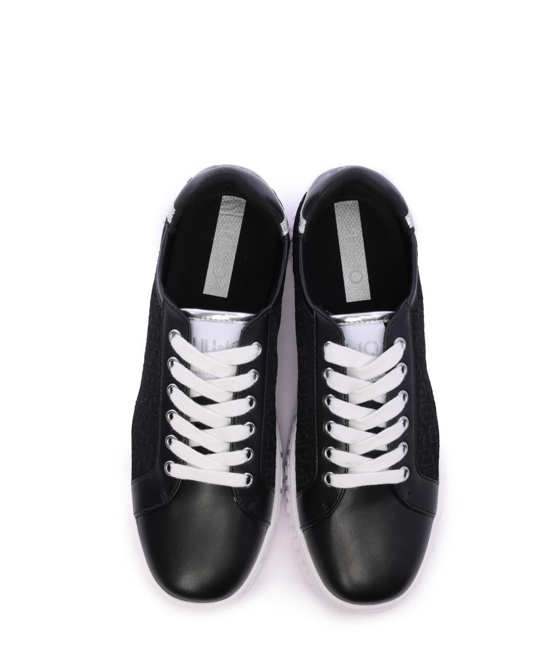 LIU JO Черные кеды, фото 5