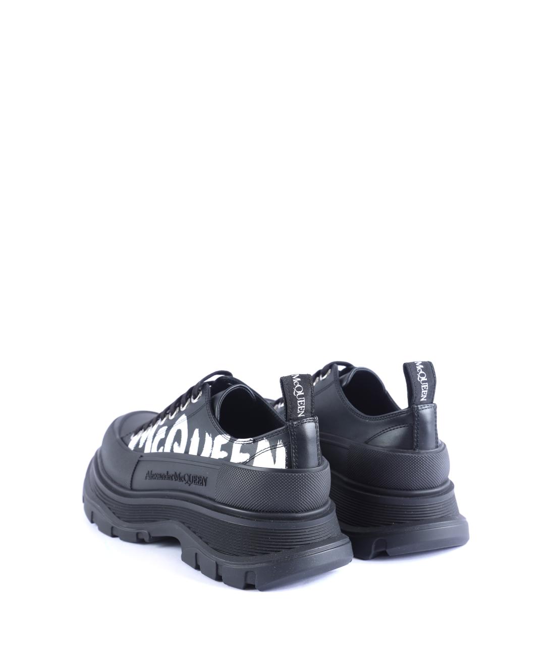 ALEXANDER MCQUEEN Черные кроссовки, фото 4
