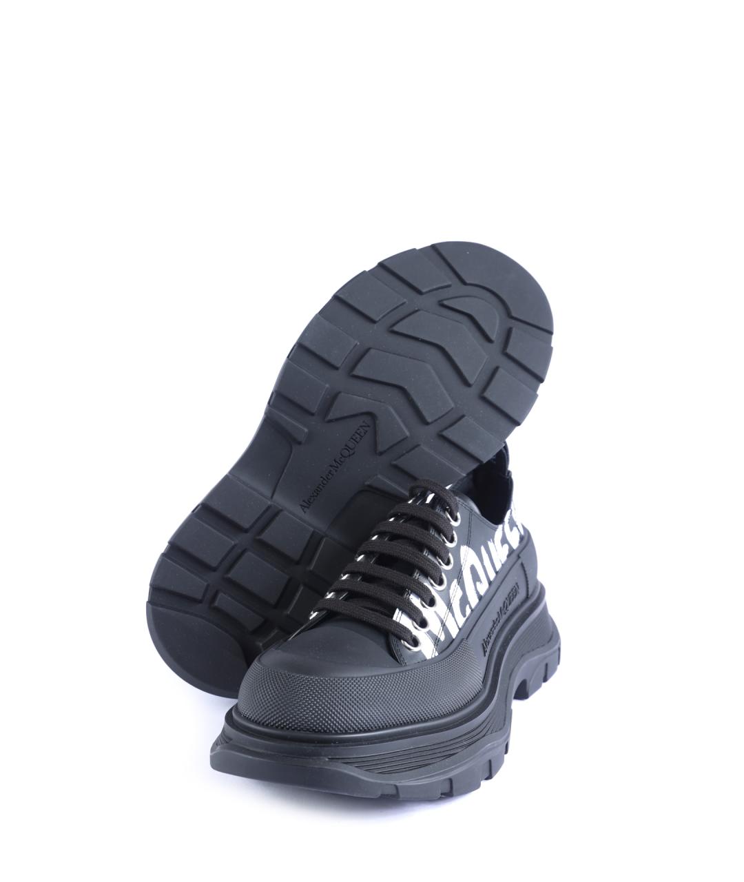 ALEXANDER MCQUEEN Черные кроссовки, фото 5
