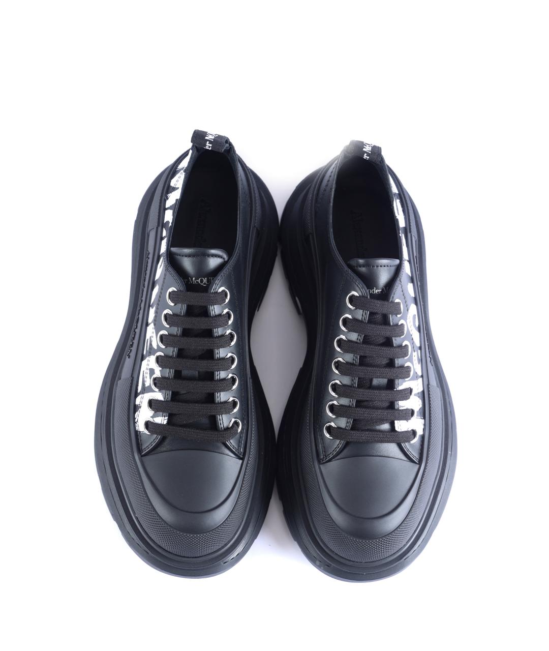 ALEXANDER MCQUEEN Черные кроссовки, фото 6