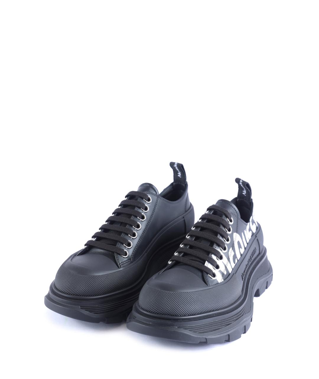 ALEXANDER MCQUEEN Черные кроссовки, фото 3
