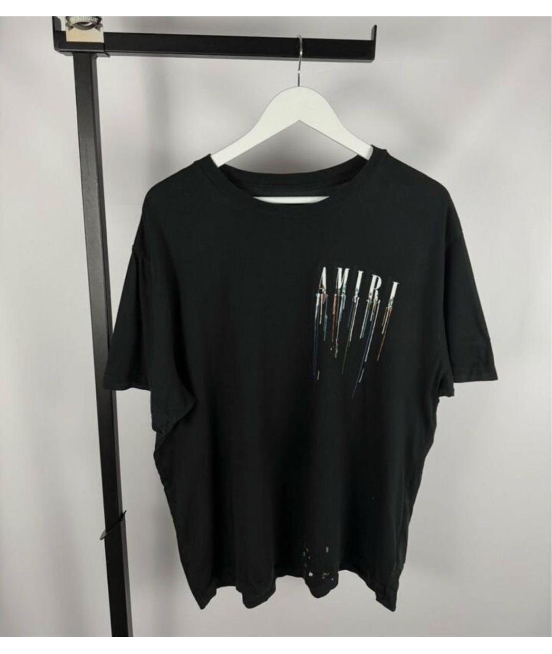 AMIRI Черная футболка, фото 5