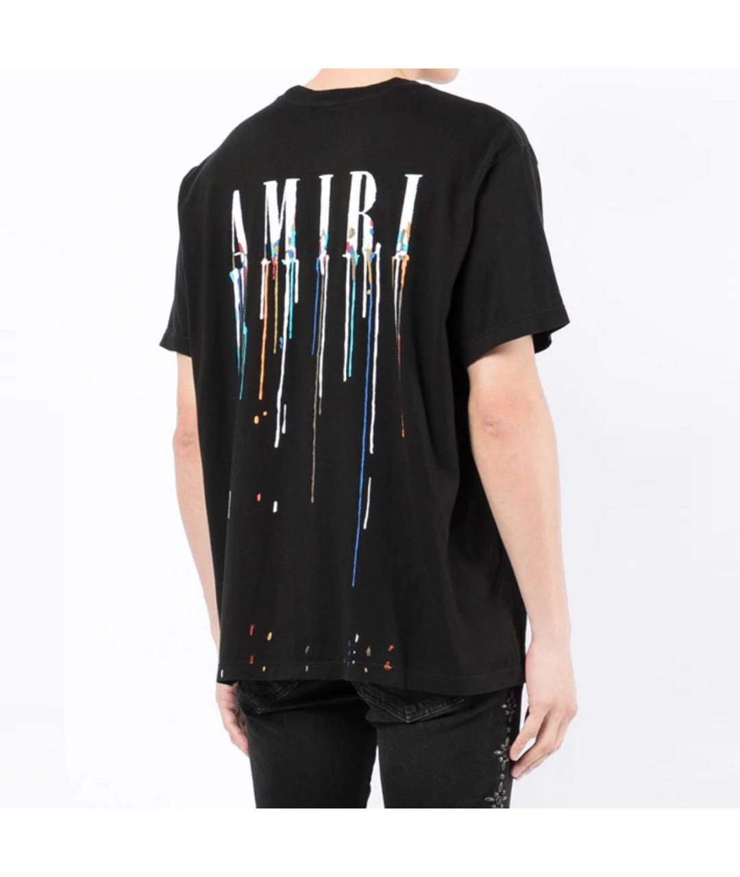 AMIRI Черная футболка, фото 3