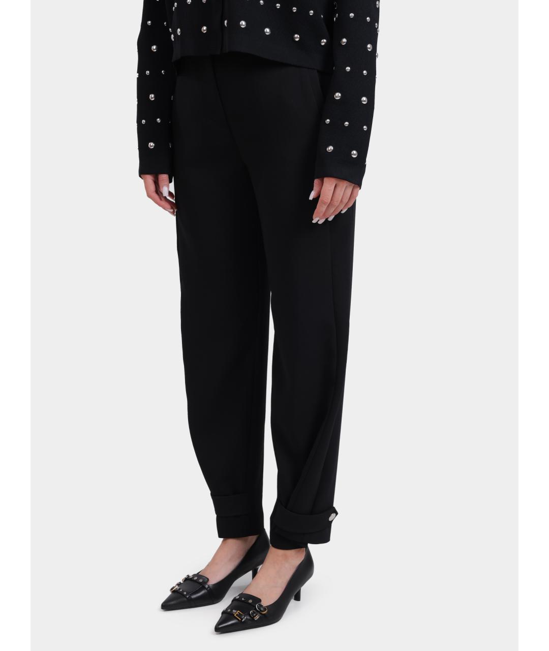 LIU JO Черные прямые брюки, фото 3