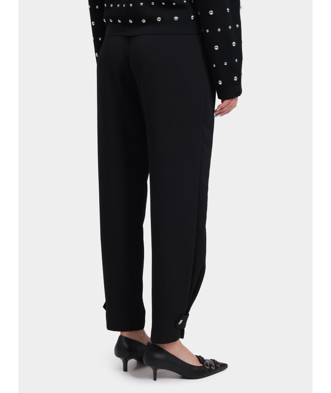 LIU JO Черные прямые брюки, фото 6