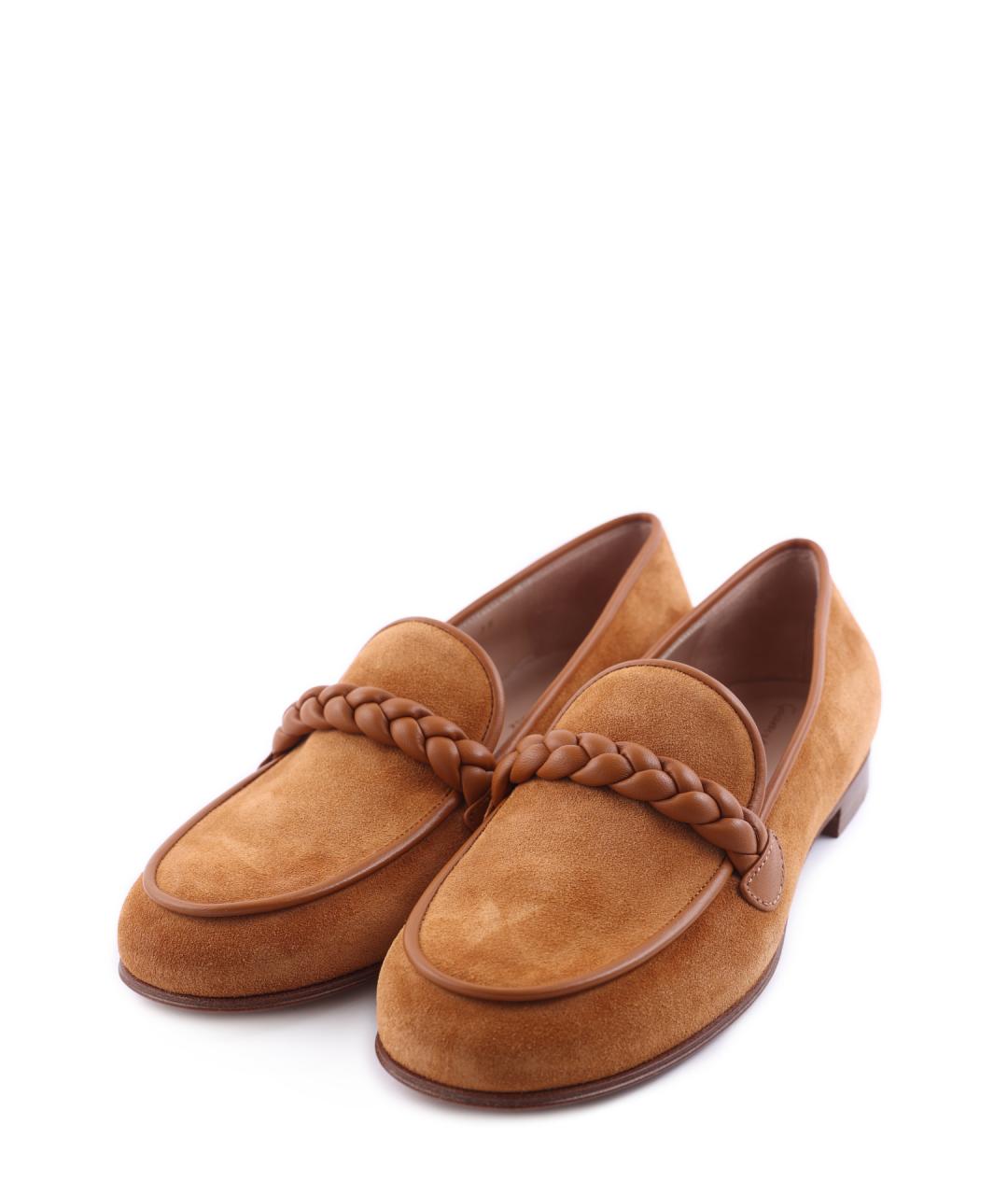 GIANVITO ROSSI Замшевые лоферы, фото 4