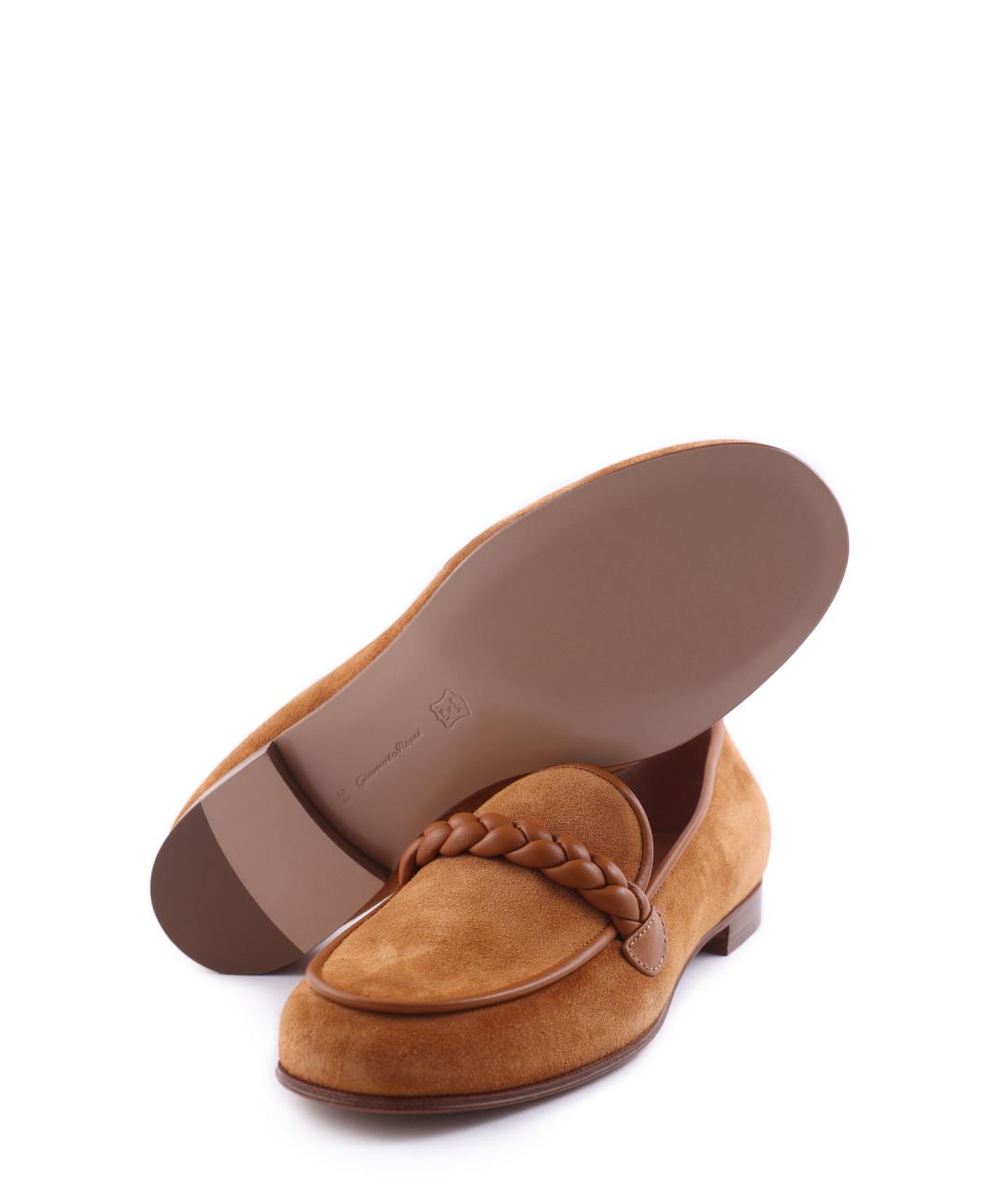 GIANVITO ROSSI Замшевые лоферы, фото 7