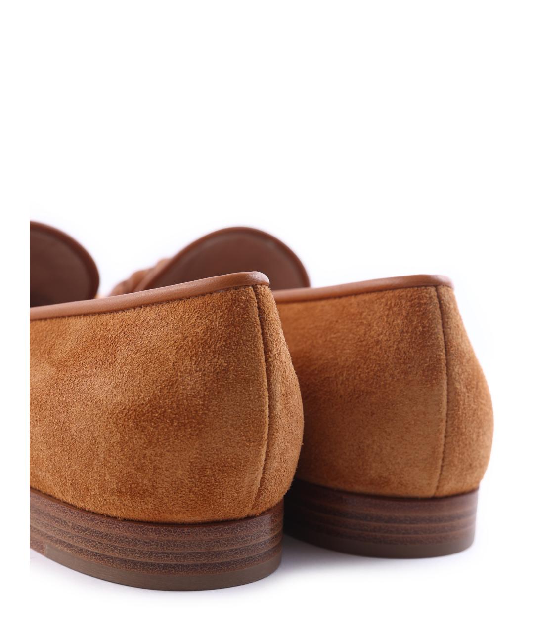 GIANVITO ROSSI Замшевые лоферы, фото 9