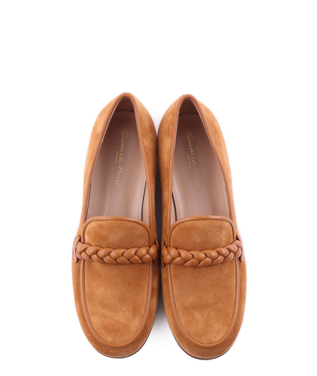 GIANVITO ROSSI Замшевые лоферы, фото 6