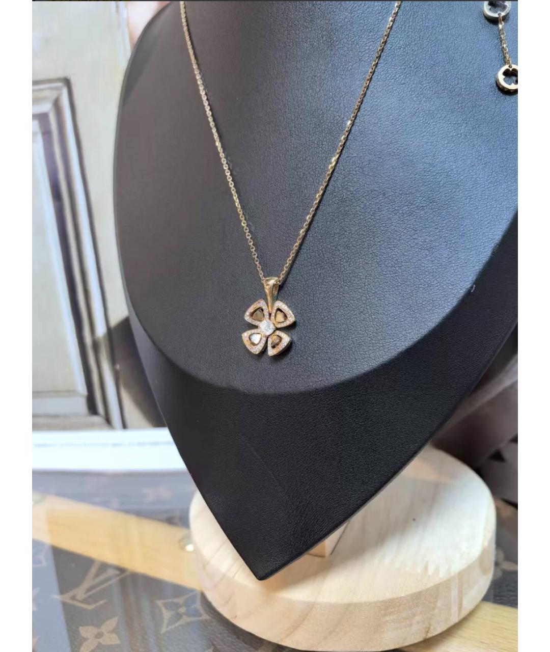 BVLGARI Золотое колье из желтого золота, фото 4