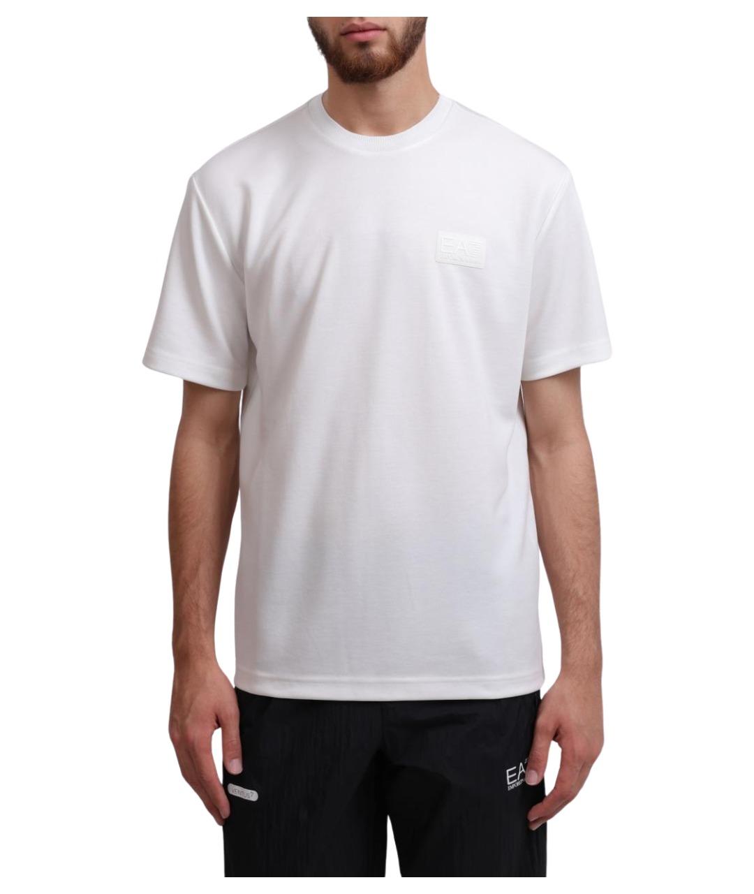 EA7 Белая футболка, фото 1