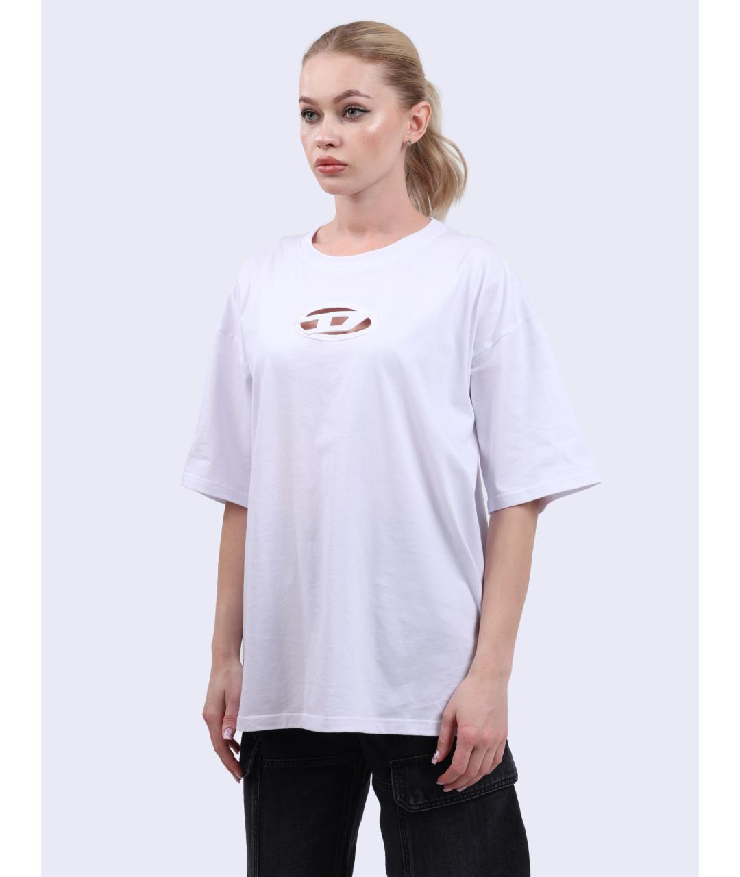 DIESEL Белая футболка, фото 3