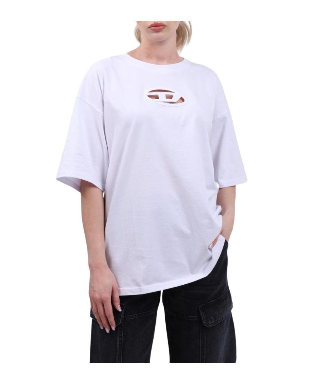 DIESEL Белая футболка, фото 1