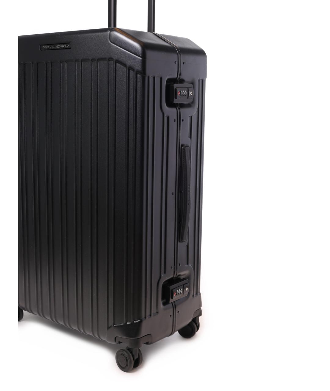 PIQUADRO Черный чемодан, фото 5