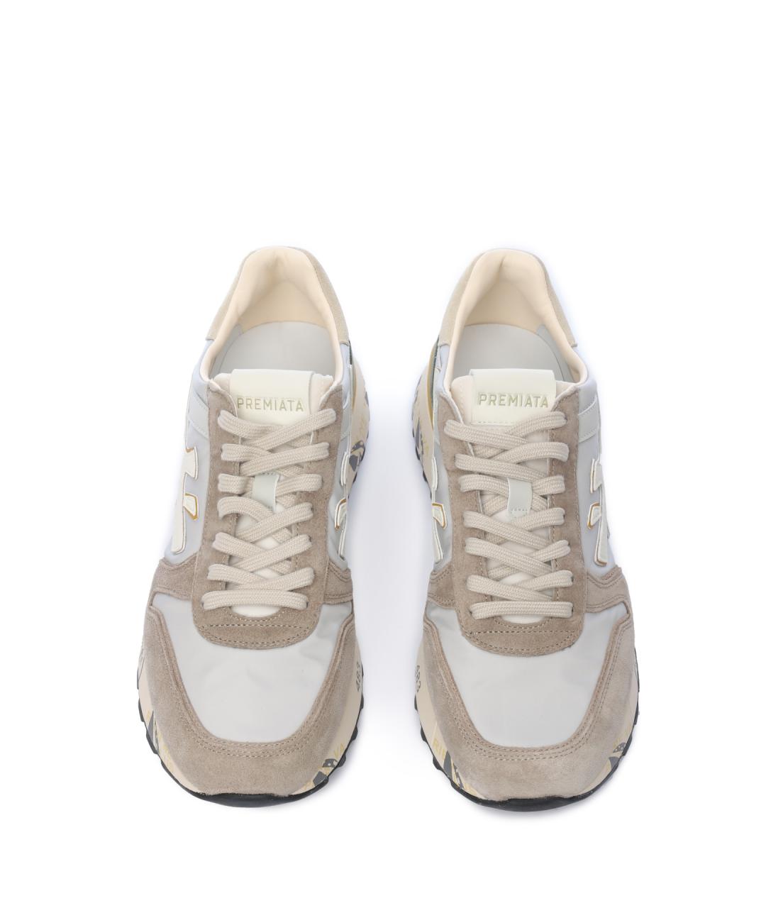 PREMIATA Белые низкие кроссовки / кеды, фото 5