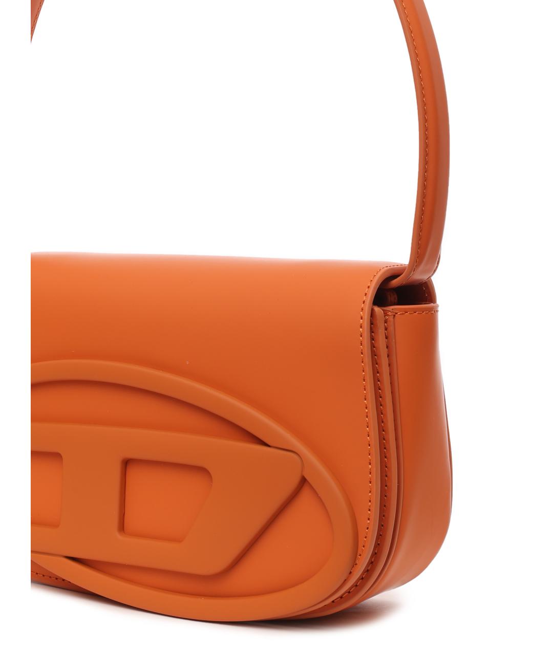 DIESEL Оранжевая сумка через плечо, фото 5