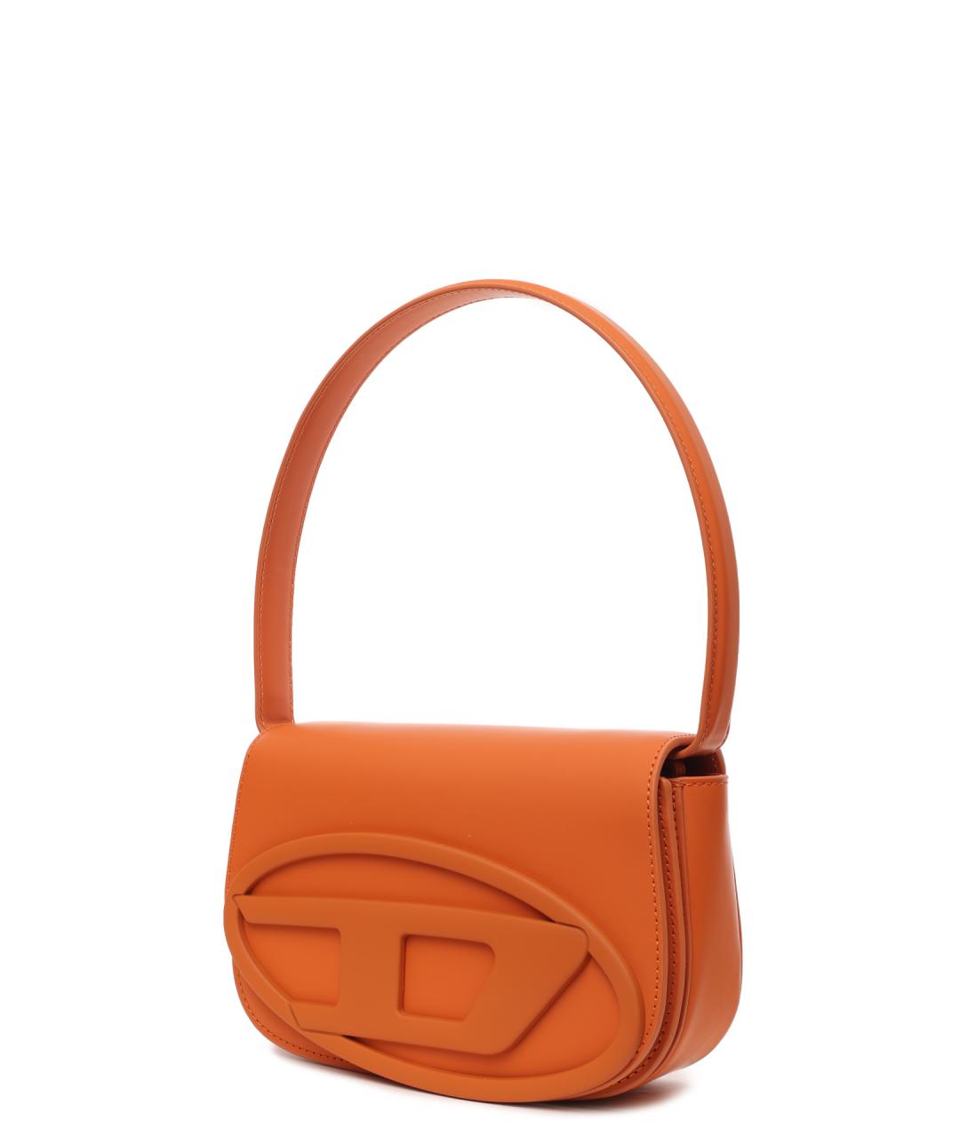 DIESEL Оранжевая сумка через плечо, фото 3
