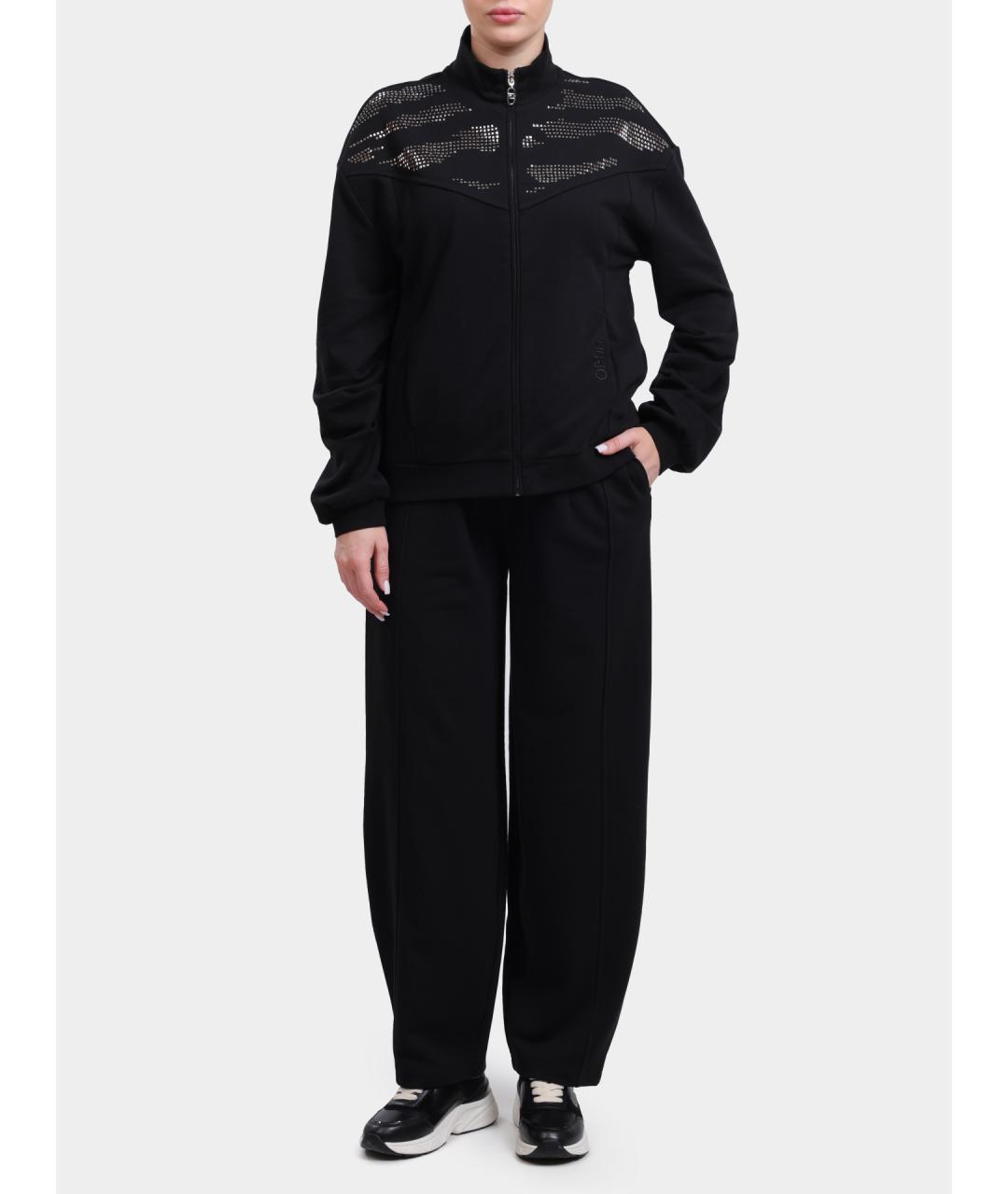 LIU JO Черные прямые брюки, фото 2