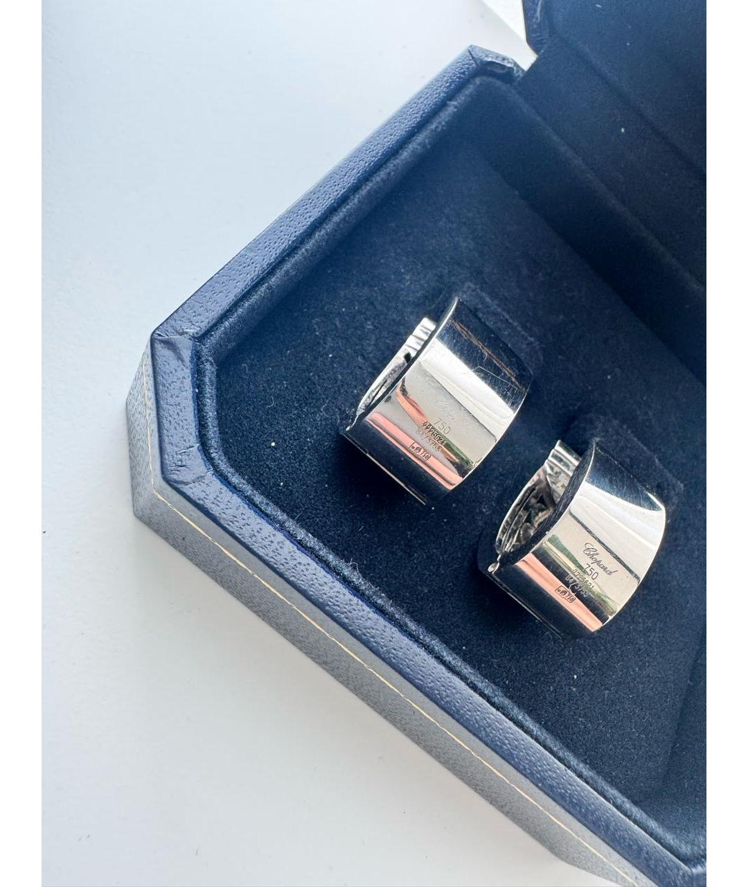 CHOPARD Серебряные серьги из белого золота, фото 7