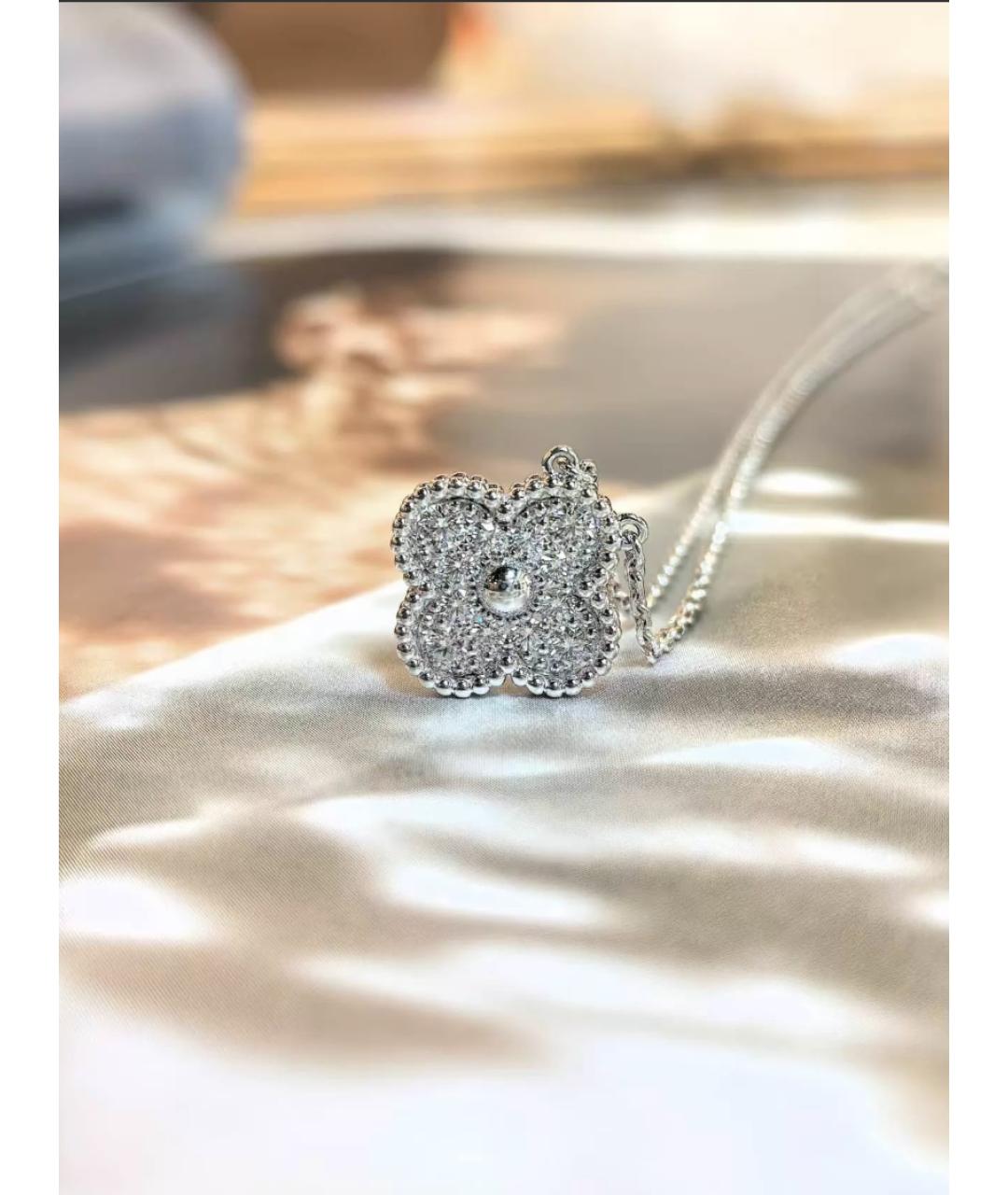 VAN CLEEF & ARPELS Серебряное колье из белого золота, фото 2