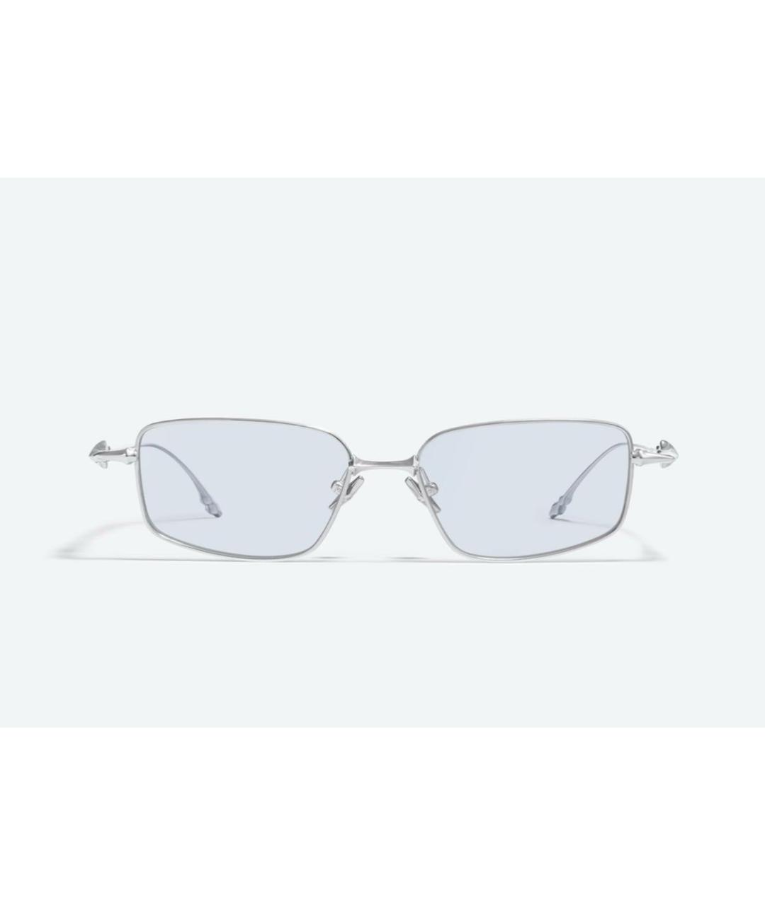 GENTLE MONSTER Серебряные металлические солнцезащитные очки, фото 2