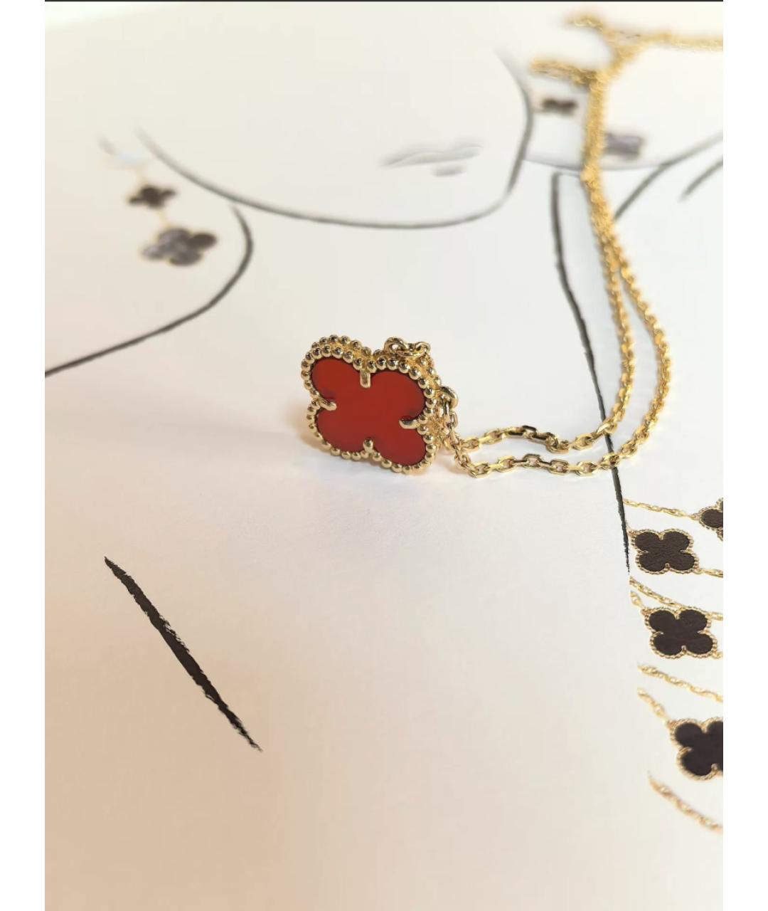 VAN CLEEF & ARPELS Золотое колье из желтого золота, фото 2