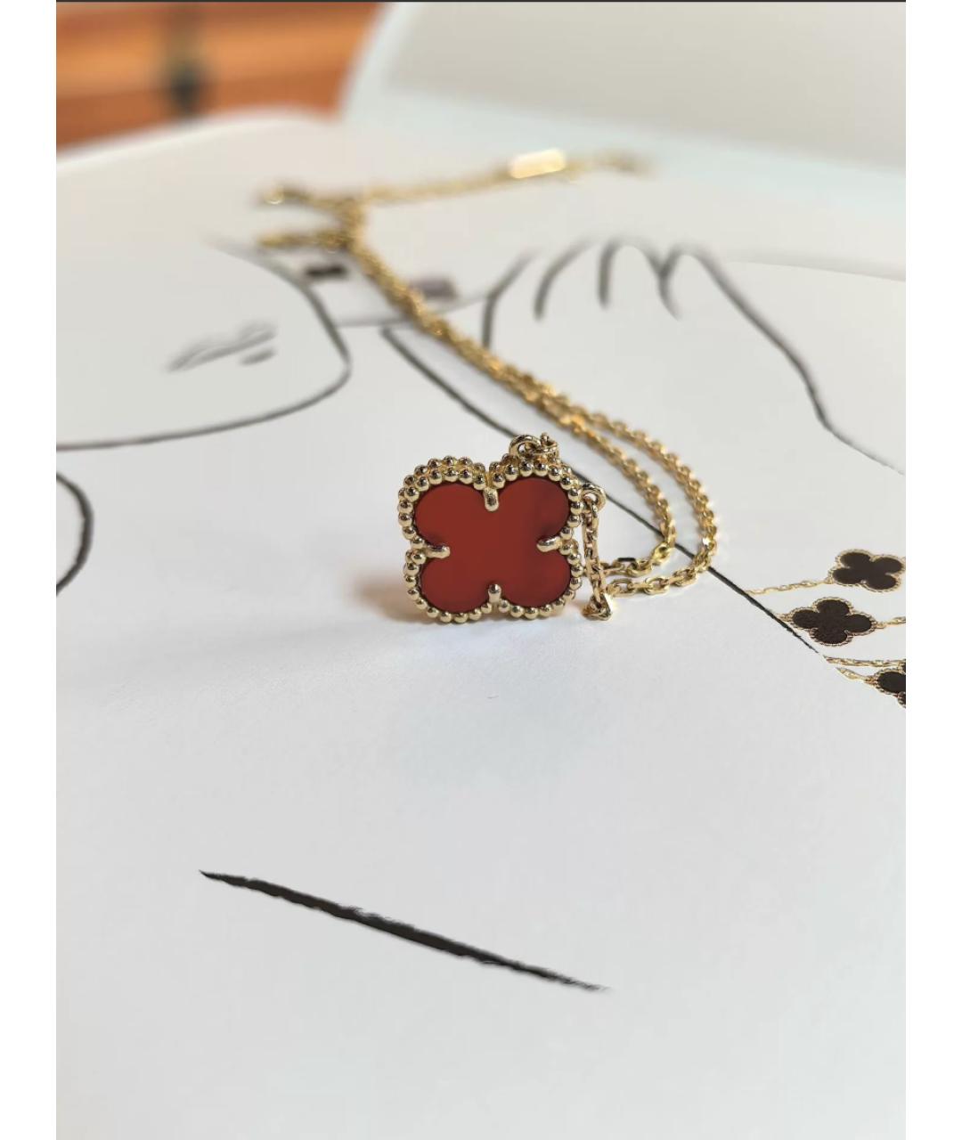 VAN CLEEF & ARPELS Золотое колье из желтого золота, фото 3