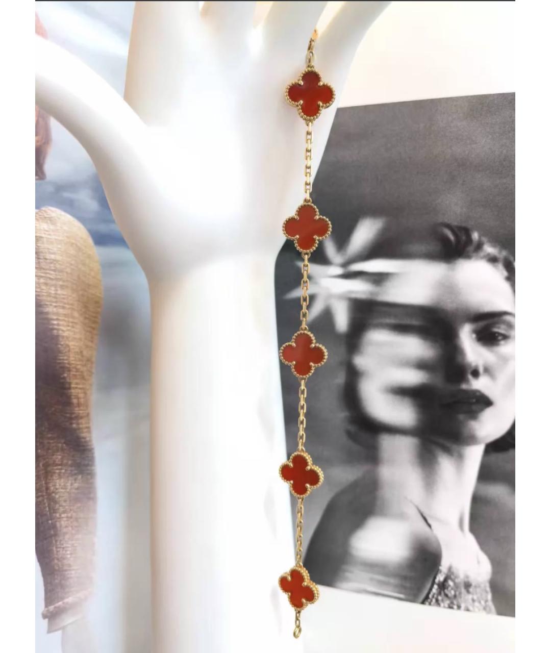 VAN CLEEF & ARPELS Золотой браслет из желтого золота, фото 5